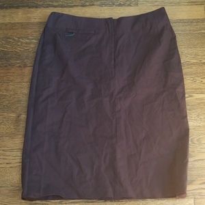 A Brown Formal Skirt